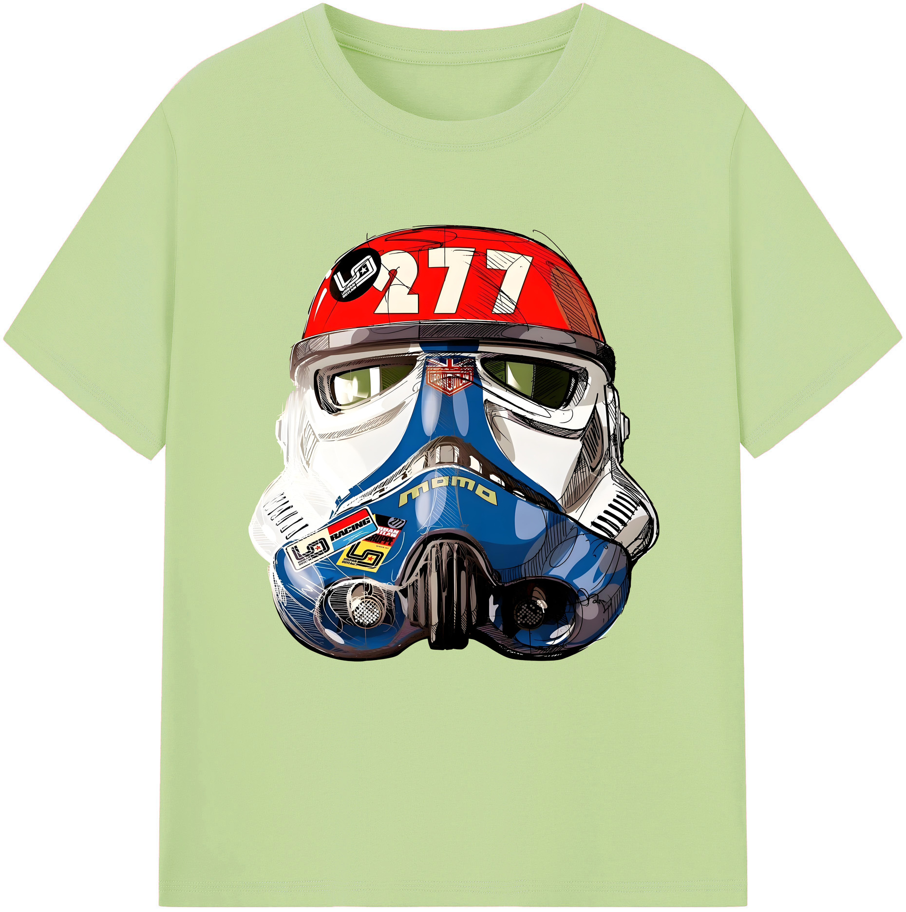 （画像用） スター・ウォーズ Star Wars 綿100％半袖Tシャツ（フロントプリント）